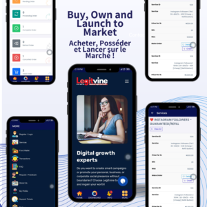 Social Media Marketing (SMM) - Full Source Code & Production-Ready Web & App