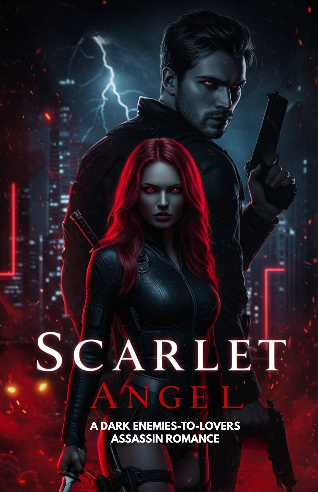 SCARLET ANGEL: A Dark Enemies-to-Lovers Assassin Romance (Forbidden Love)